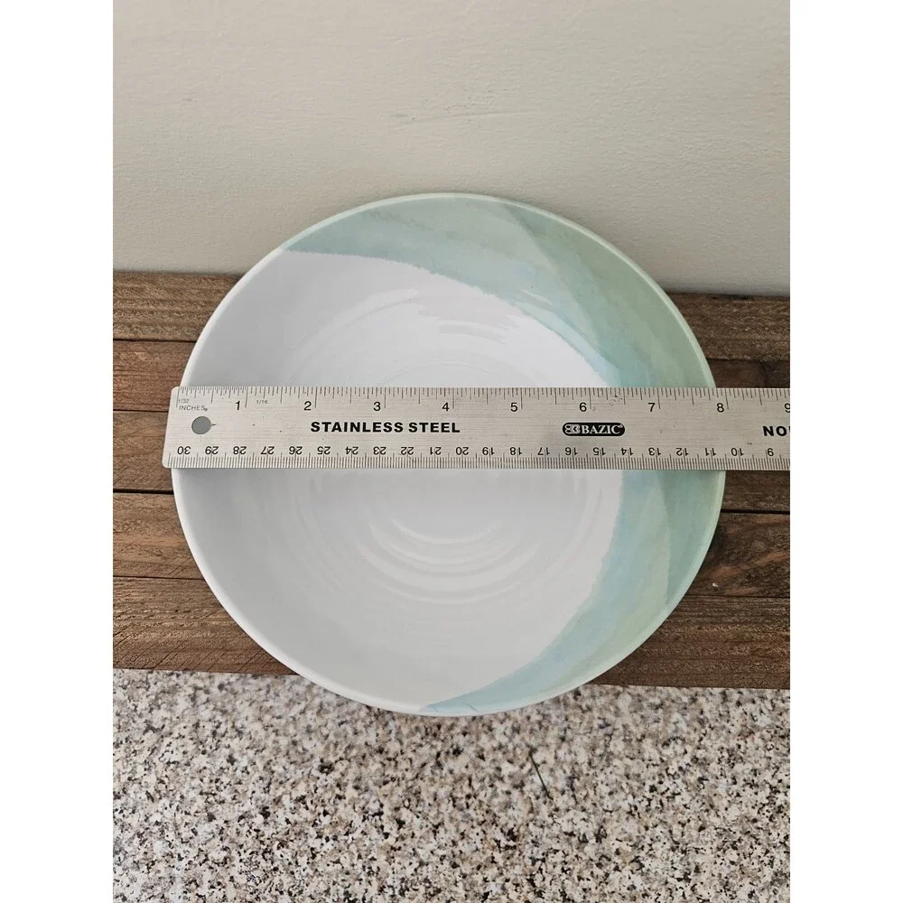 8 Nautica Home Melamine All Purpose Bowls Seafoam Blue Green